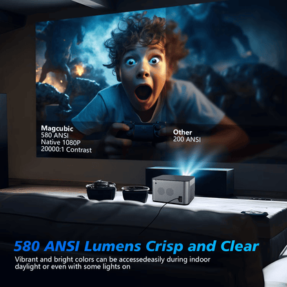 Mini Projector 4K 1080P Home Cinema HY350 Pro